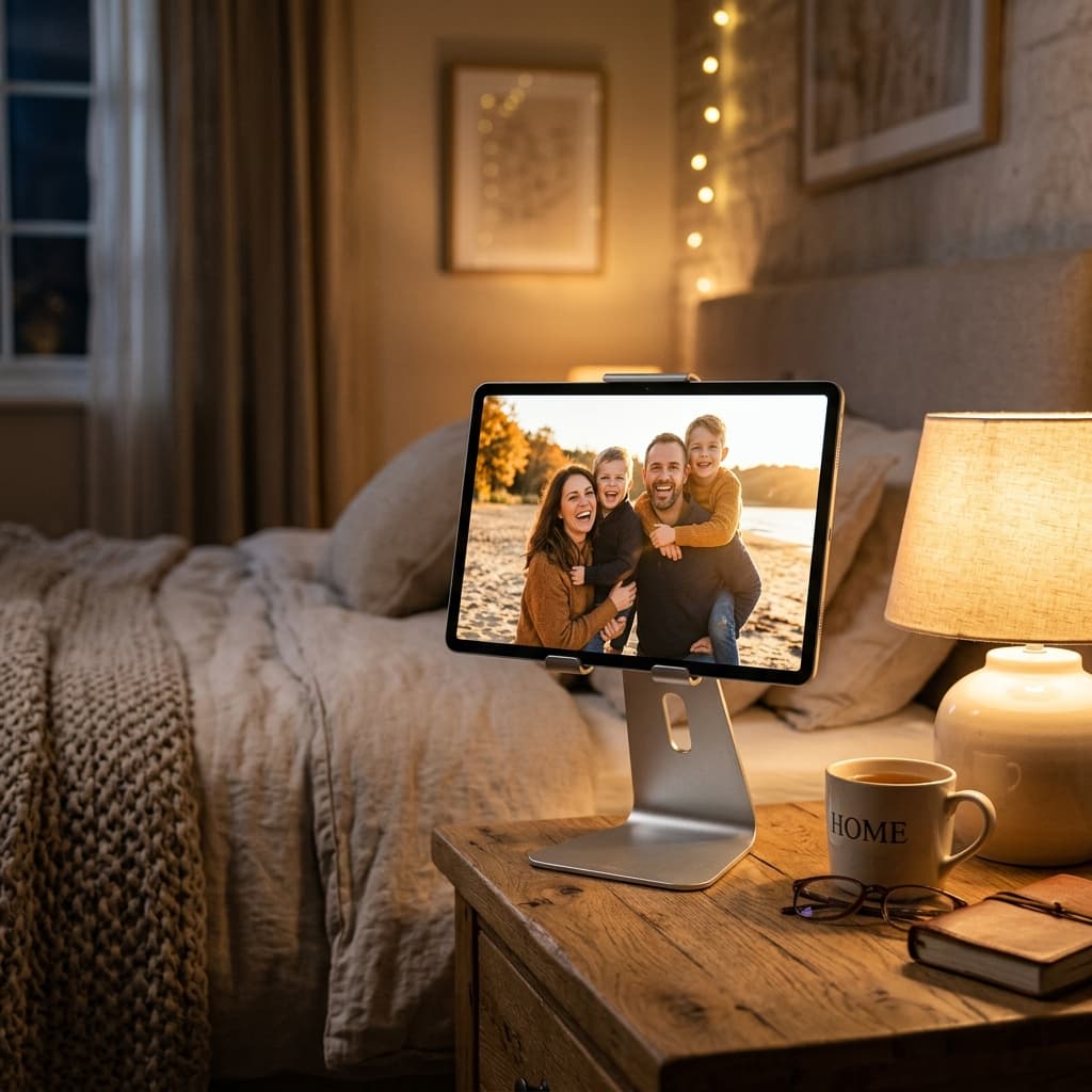 Hướng dẫn biến iPad cũ thành khung tranh số tuyệt đẹp